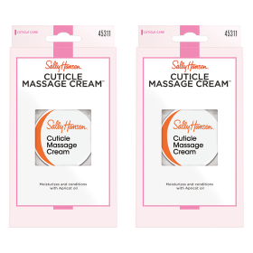 (2-Pack) Sally Hansen Treatment Cuticle Massage Cream, 0.4 oz