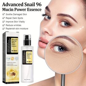 Snail Mucin Power Essence Moisturiser, 100ml Snail Mucin Essence Repairing Hyaluronic Acid Essence, Hydrating Serum For Face With Snail Secretion Filt