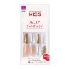 KISS USA Jelly Fantasy Translucent Nails, Jelly Rolls, Long, Coffin