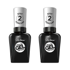 (2-Pack) Sally Hansen Miracle Gel, Top Coat, 0.5 oz