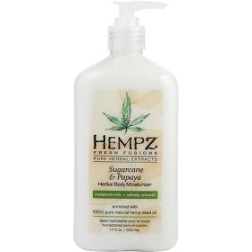 HEMPZ by Hempz FRESH FUSIONS SUGARCANE & PAPAYA HERBAL BODY MOISTURIZER 17 OZ