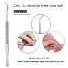 5-Piece Ingrown Toenail Tool Kit forToenail Removal Correction/Pedicure