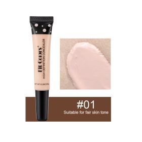 8-color Hose Concealer Concealer Repair Nourishing Liquid Foundation Dark Circles Pock Mark Cross-border (Option: 01 Color)