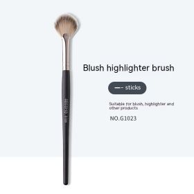 Makeup Brush Single Package Beginner (Option: Fan Shaped Highlight Brush)