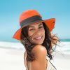 Women Summer Sun Bucket Hats Foldable UV Protection Cotton Cap