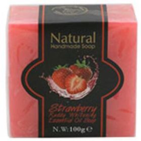 Tea Tree Sulfur Moist Moisturizing Facial Cleanser Sea Salt Soap (Option: Strawberry)